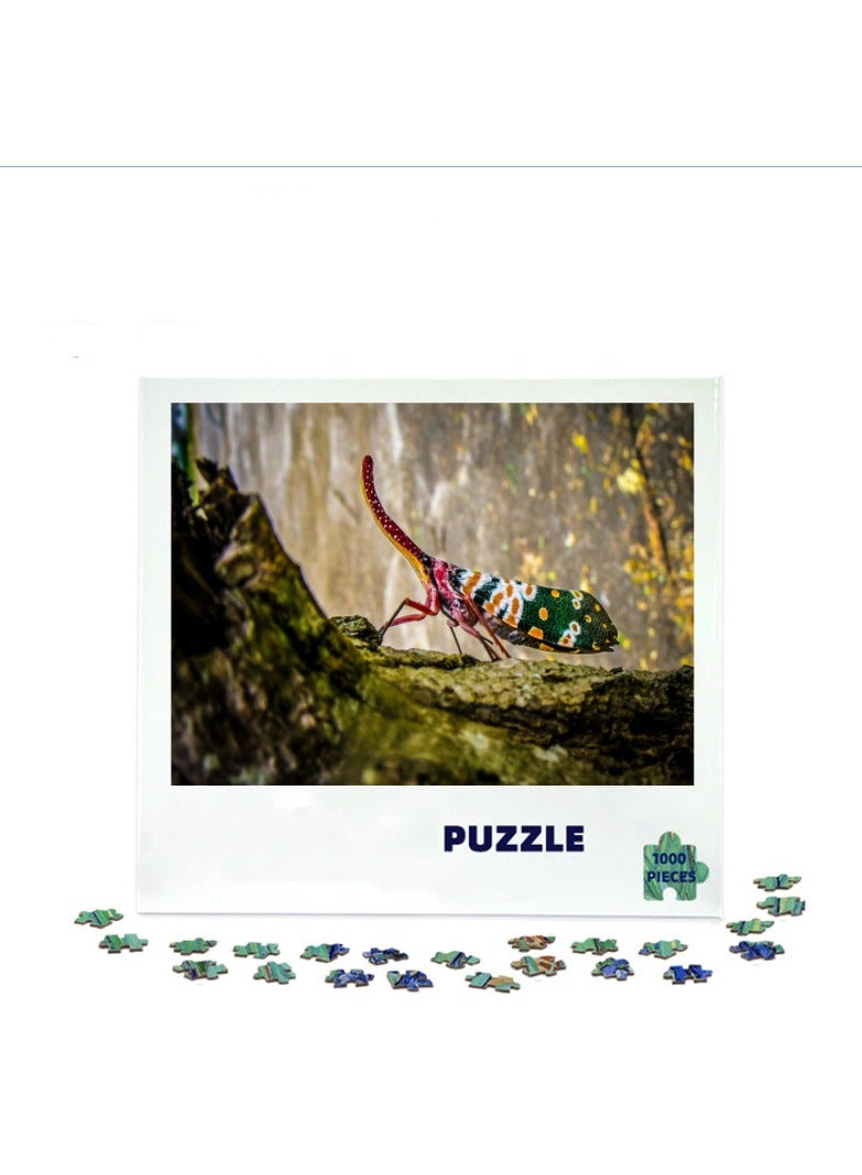 Anna 1000-Piece Thick Paper Jigsaw Puzzle for Stress Relief and Decoration - Image 1