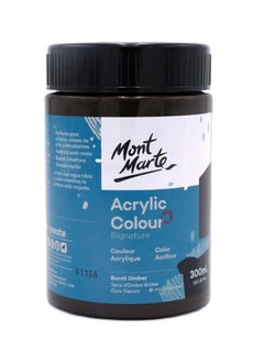 Mont Marte Mont Marte Acrylic Colour Paint 300ml - Burnt Umber 