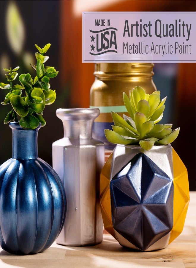 FolkArt Metallic Acrylic Paint in Assorted Colors (2 oz), 666, Antique Copper - Image 2