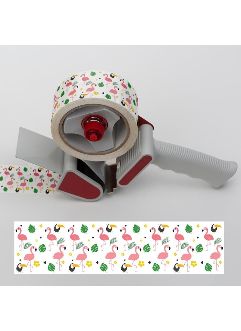 Decorative Packaging Packing Flamingo Patterned Printed Box Tape Width: 45mm Length: 25meters - pzsku/Z2809FED44A98E2EBB73BZ/45/_/1728052304/c34e8ae9-903b-408d-b6e4-96e7a3a7a638