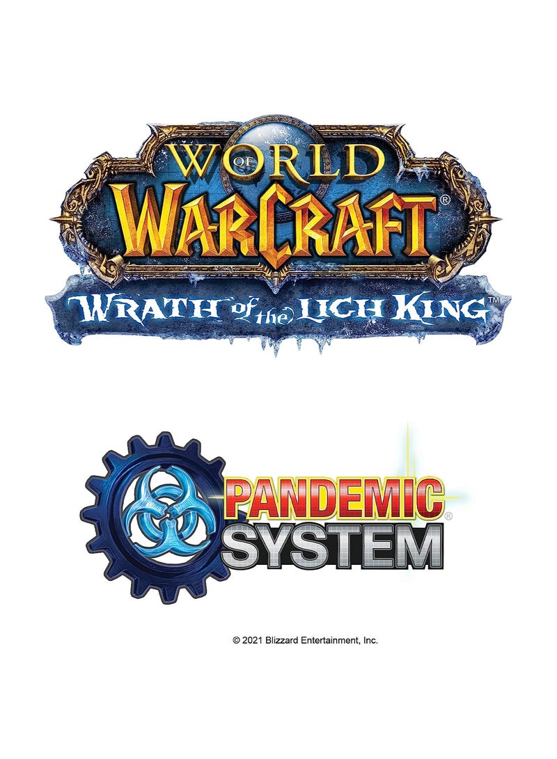 Z-Man Games Z Man Games Pandemic Wrath of the Lich King Board Game Ages 14+ 1 to 5 Players 45 60 Minutes Playing Time Black ZM7125 - Image 1
