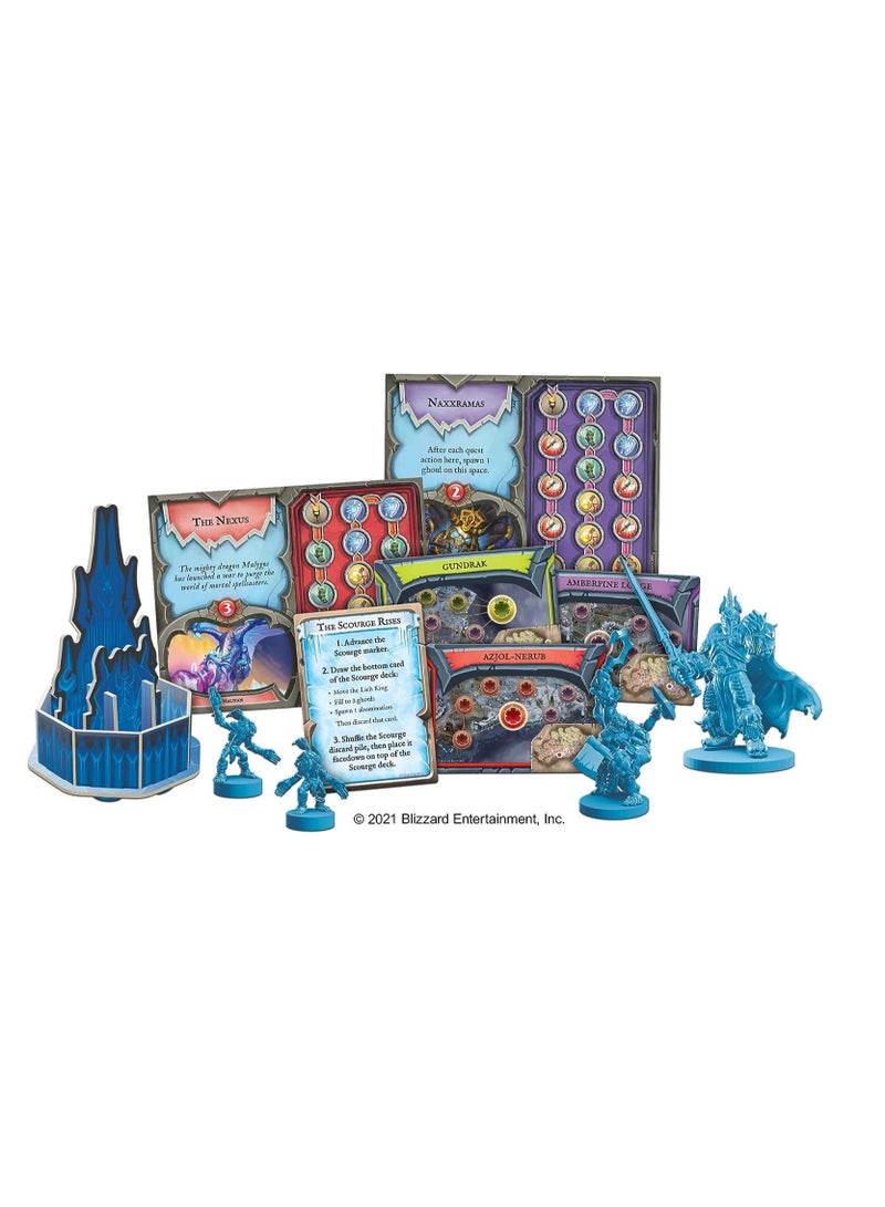 Z-Man Games Z Man Games Pandemic Wrath of the Lich King Board Game Ages 14+ 1 to 5 Players 45 60 Minutes Playing Time Black ZM7125 - Image 5