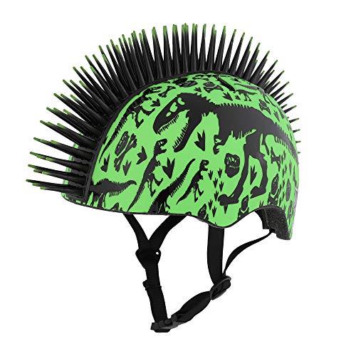 Raskullz Skelosaurus Toddler Helmet 3+, Green/Black, 48-52 cm - Image 1
