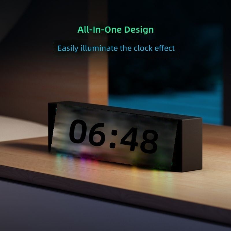 Yeelight 【Yeelight】Yilai Smart LED Cube Light CUBE Lite Dot Matrix Multicolor Changing Desktop Ambient Light Clock - Image 5