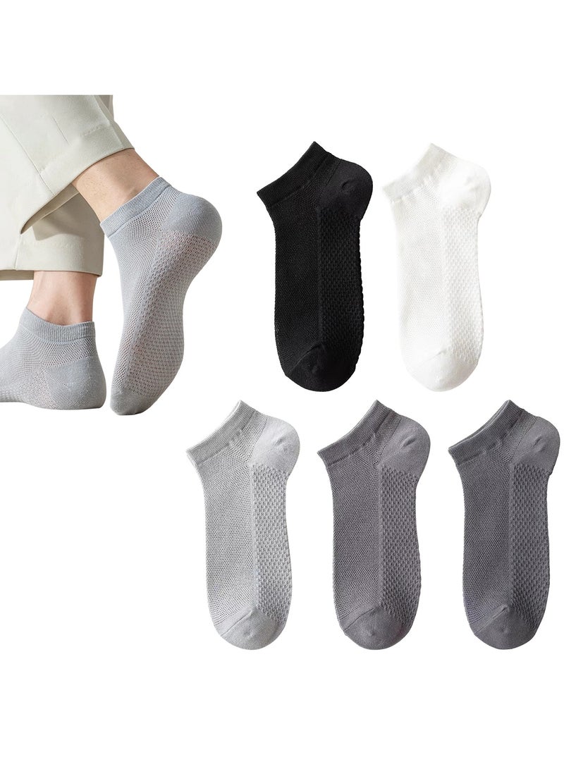 جوارب قطنية ضحلة غير مرئية جوارب قصيرة غير مرئية - Image 1