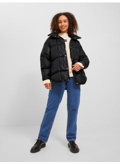 JJXX Hooded Black Women's Coat 12237579  - Image 2