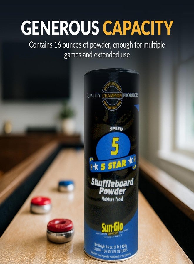 Hathaway Shuffleboard Wax Powder, Black - Image 3