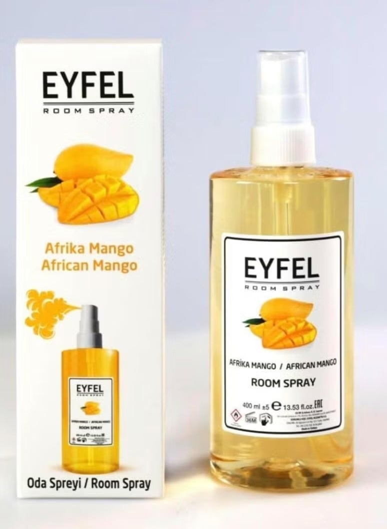 آيفيل معطر جو بخاخ برائحة المانجو - رائحة تدوم طويلًا، ٤٠٠ مل | زيوت عطرية فاخرة للمنزل والمكتب - Image 3