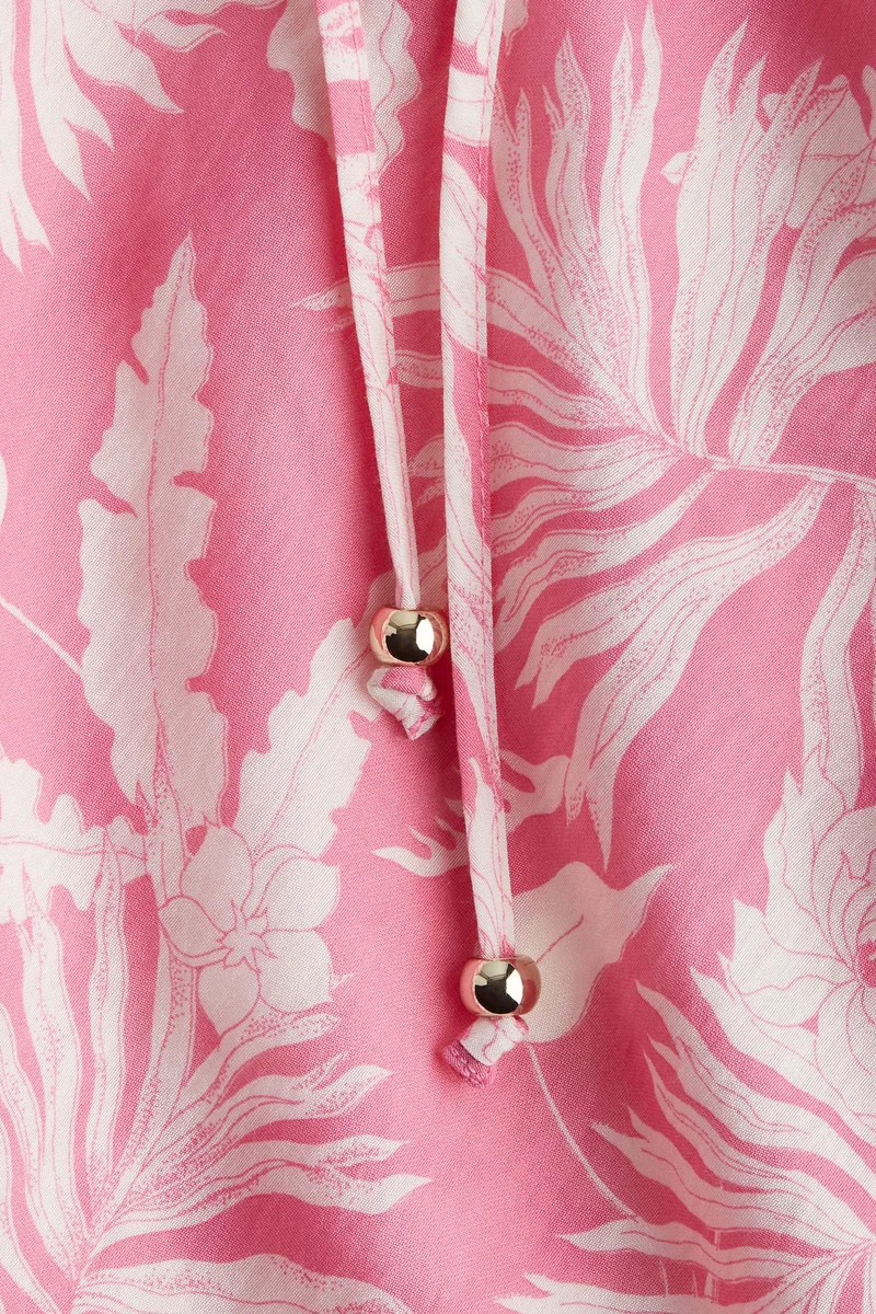 H&M Balloon-sleeved blouse