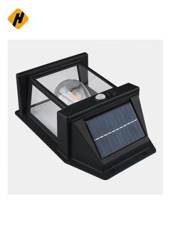 HuHa (1Pcs Updated Wireless Motion Solar Light Garden Wall Light 3 Modes Solar Light Outdoor Solar Light, Exterior Wall Mount Lighting for Patio Yard.  - Image 2