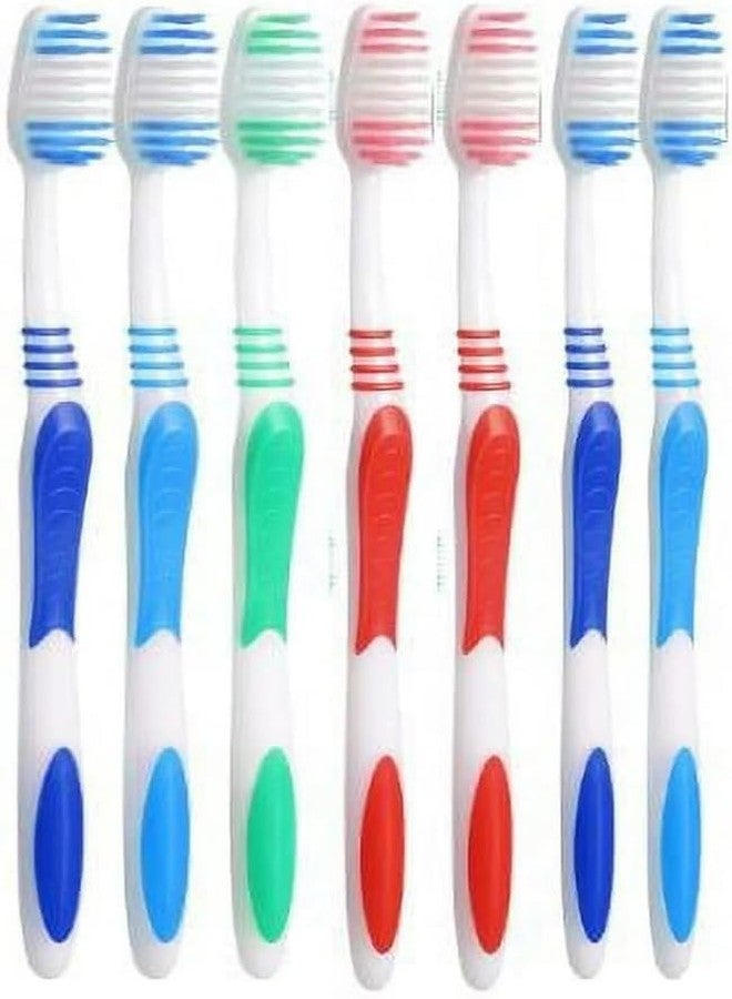 AIAG 12-Count Extra Firm and Hard Bristle Adult Toothbrush Bulk Huge Head Bristle Full Head Manual Toothbrush - Image 3