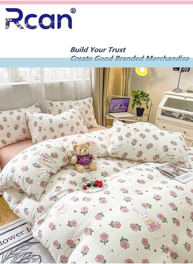 3 Piece School Season Duvet Cover Set College Style Cartoon Print  High Cotton Kids Bedding Quilt Cover Sheet Pillow Covers Or Dormitory Single Bed Children's Bed For Boys Girls 150x200cm 59x78.7in - pzsku/Z280AB0EF98FACA562949Z/45/_/1693296999/3798746f-70f0-421c-b3c0-6d783ab6518f