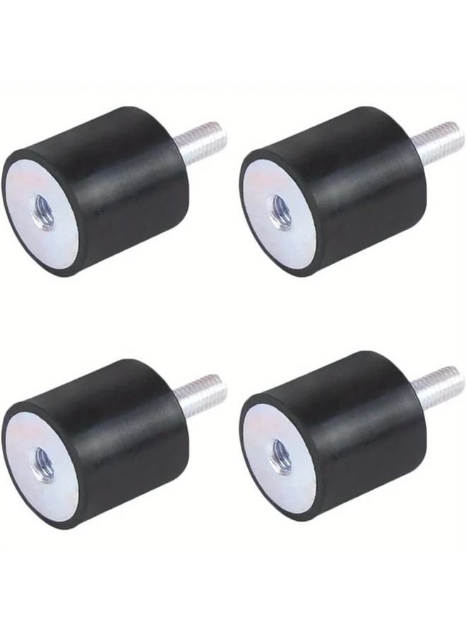 Variant1 Color 4 Pack M8 Rubber Bumper Vibration Dampers Anti Vibration Noise Block For Framing Air Conditioner Compressor HVAC Electric Generators - Image 2