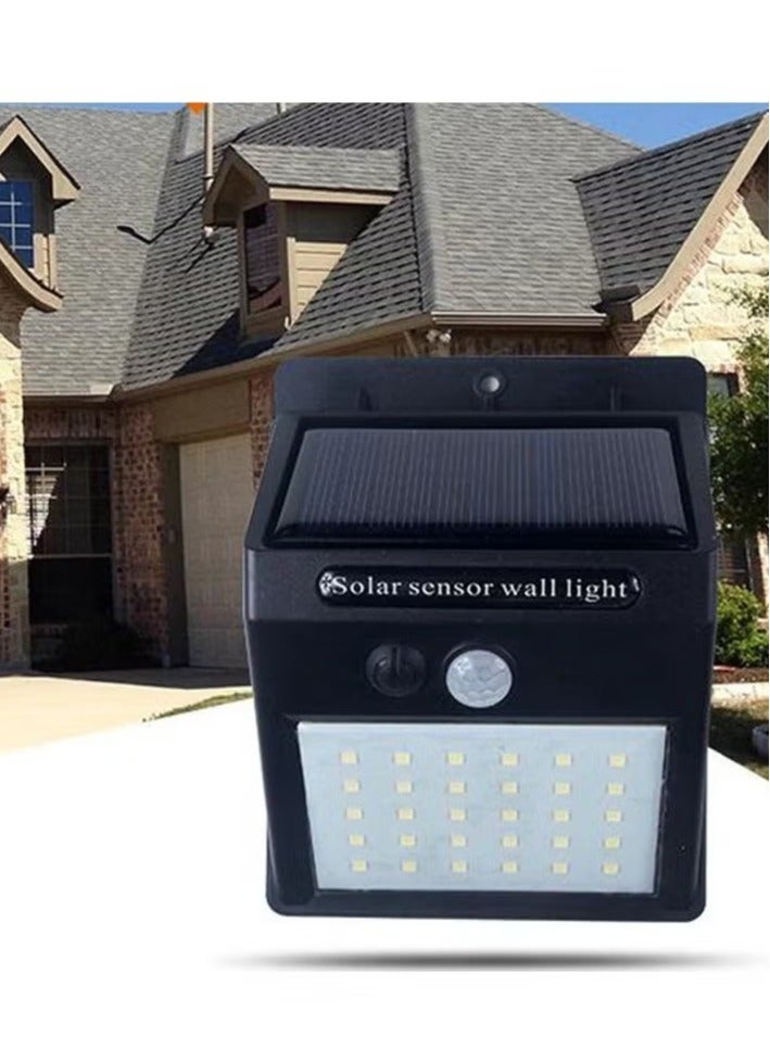 TIGER 💡 1-Piece 20 LED Solar PIR Motion Sensor Outdoor Night Wall Lamp – Waterproof, Energy-Efficient, Motion-Activated Lighting for Garden, Yard, Patio, Entrance & Wall – Solar-Powered Outdoor Wall Light for Security & Ambience  - Image 2