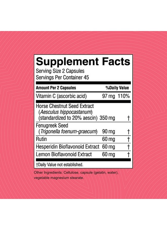 Nature's Sunshine - Varigone 90 Capsules Varicose Vein Supplements With 7 Powerful Herbs And Nutrients That Support Circulation For Vein Health Strength And Function - Image 1