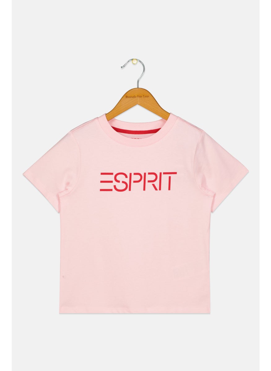 ESPRIT Kids Boys  Short Sleeve Graphic Print T- Shirt, Pink  - Image 1