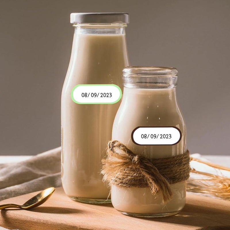 LINJIE 96Pcs Sticker Labels，Waterproof Name Labels, Suitable For Baby Bottle Labels, Water Bottles, Lunch Box, Pencil Case, Multicolour - Image 5