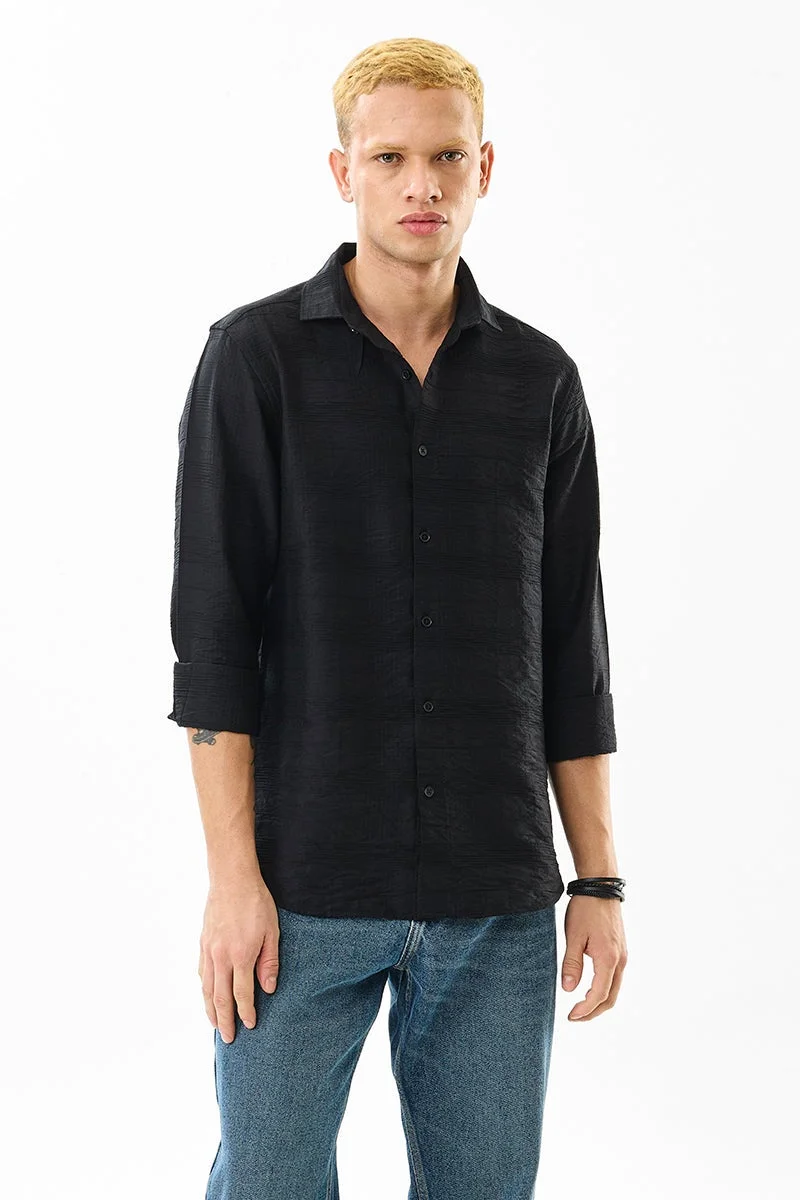 سنيتش قميص بتصميم ذاتي بقصة ضيقة