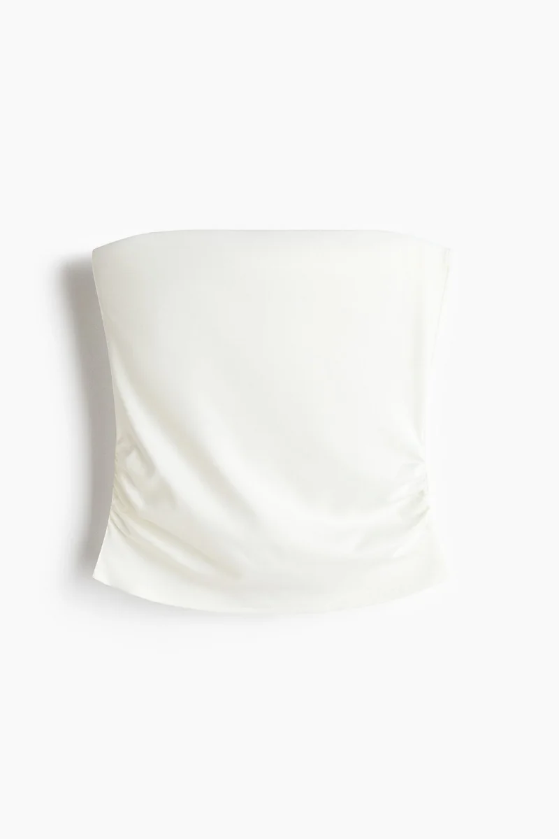 H&M  Gathered tube top for Women | Best Price UAE