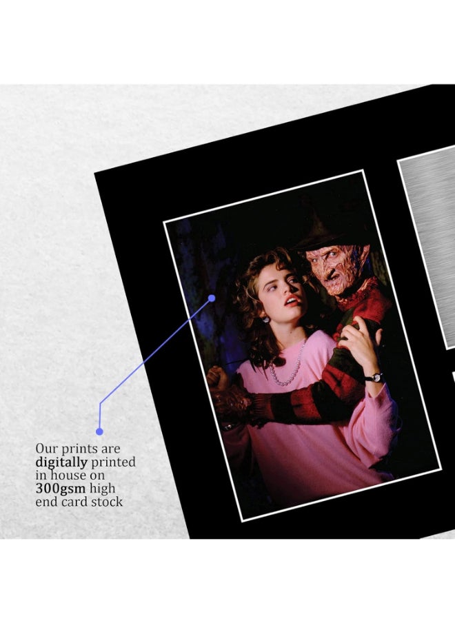 HWC Trading HWC Trading A4 Robert Englund & Heather Langenkamp Nightmare on Elm Street Gifts Printed Signed Autograph Picture for Movie Memorabilia Fans  - Image 4