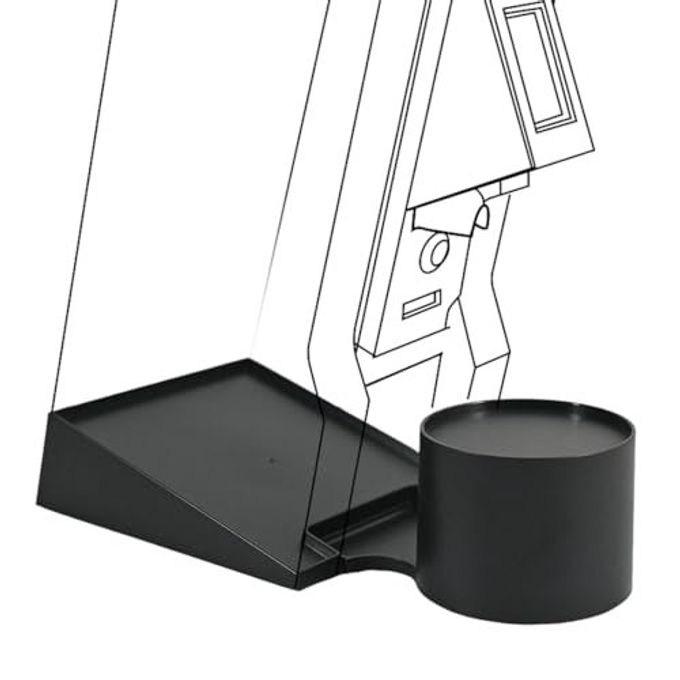 Incline Stand with Dosing Cup Stand Compatible with Eureka Mignon Espresso Coffee Grinder Durable Tilted Angled Base Accessories Parts Low Retention Single Dose Kit