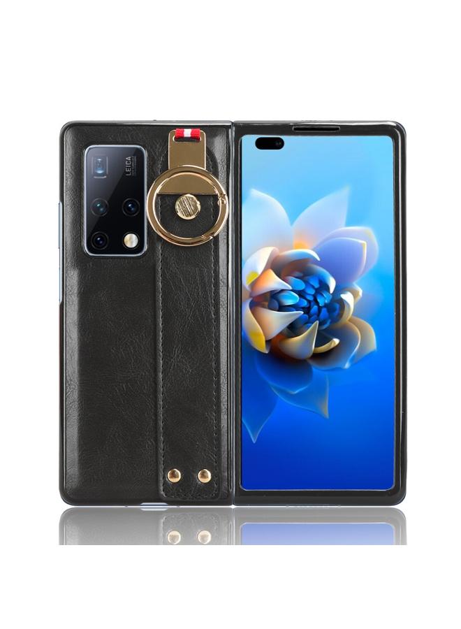 جرين تايجر جراب خلفي من الجلد لهاتف Huawei Mate X2 مع سوار المعصم - Image 3