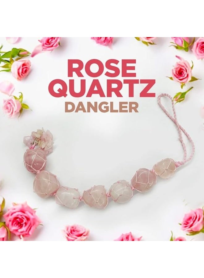 Studd Muffyn | Rose Quartz Dangler - Image 2