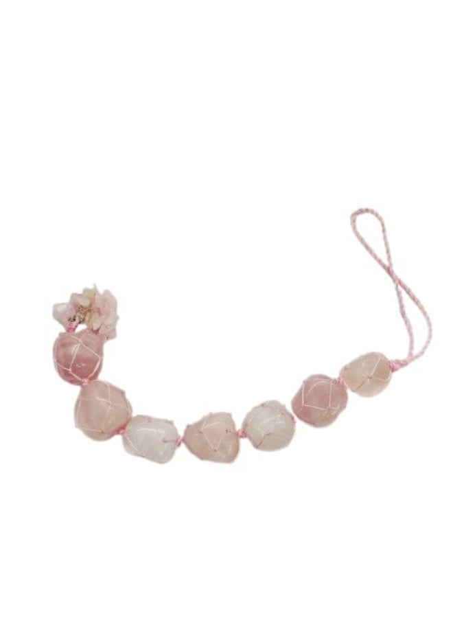 Studd Muffyn | Rose Quartz Dangler - Image 1
