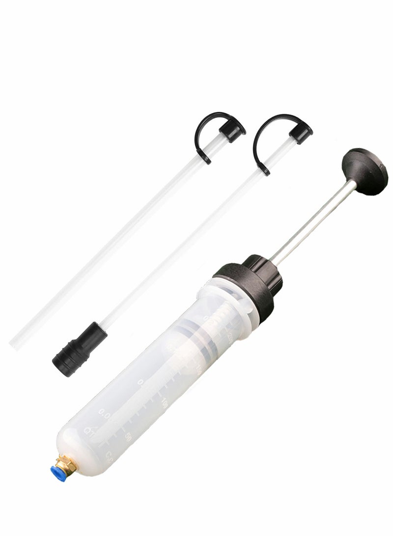 Excefore 200cc Fluid Extractor, Automotive Extractor Pump, Oil Extractor/Oil Syringe, Manual Fuel Suction & Filler, Change Evacuator (7 Oz./0.21 Qt.) - Image 1