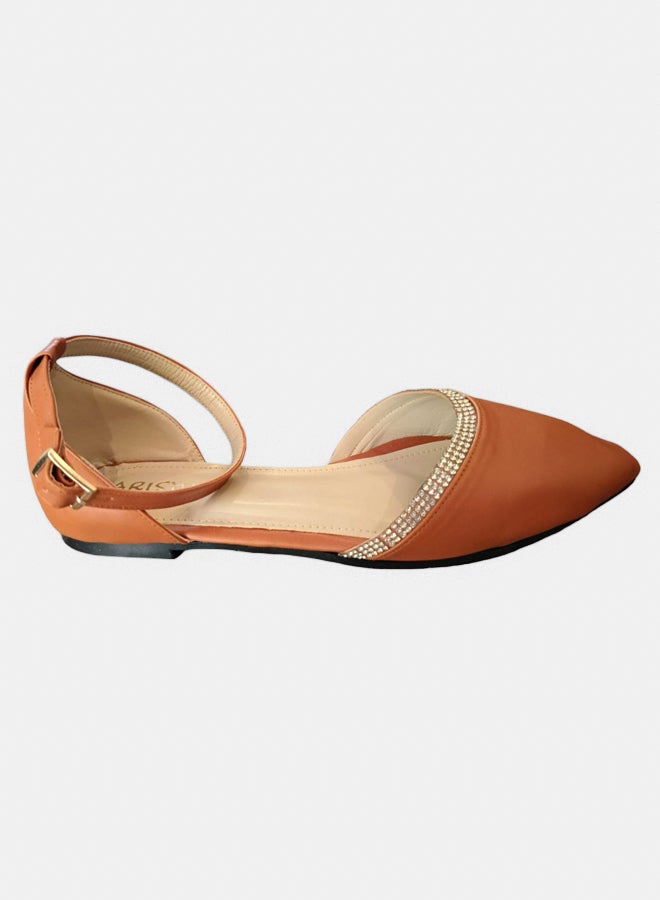  براعم حذاء حريمي مسطح - Image 1