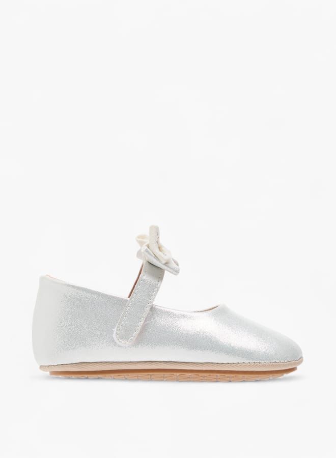 Barefeet Girls Pram Shoes  - Image 1