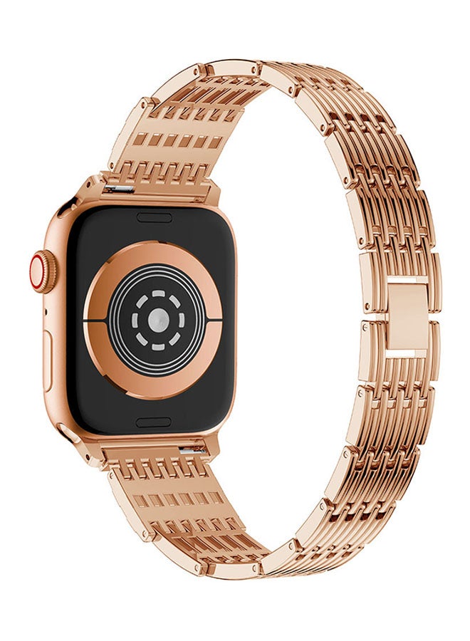 Voberry Replacememt Band For Apple Watch Series 4 40mm Rose Gold - Image 2