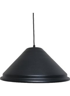 Riolight Retro Black Inside White Single Metal Pendant Diameter: 33CM  - Image 2