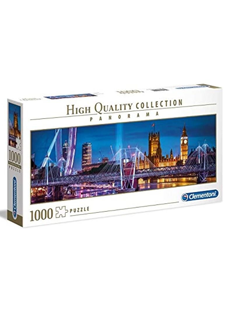 كلمينتوني بازل بانوراما ذا بريدج اوف لندن ، متعدد الالوان ، 1000 قطعة - Image 1