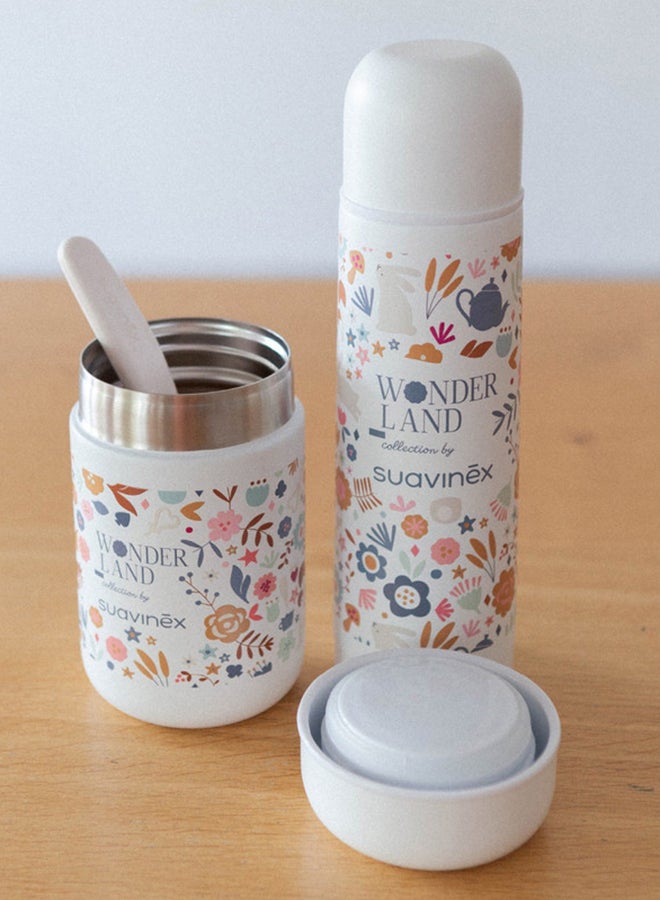 SUAVINEX ترمس للأطفال لنقل تغذية الأطفال المشروبات الساخنة والباردة يحافظ على درجة الحرارة لعدة ساعات ختم محكم وإغلاق بزر 0M+ 500ml - Image 3