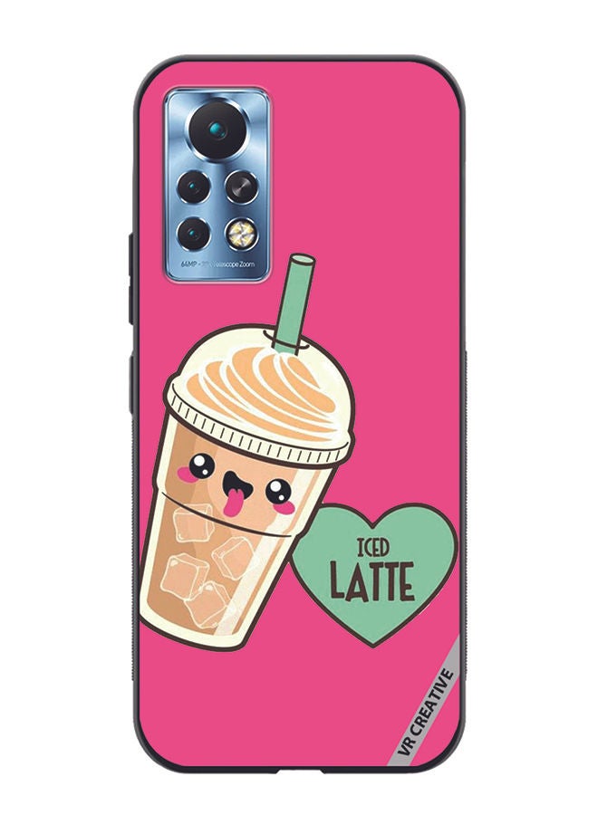 VR CREATIVE Protective Case Cover For Infinix Note 11 Pro Iced Tea Design Multicolour - Image 1