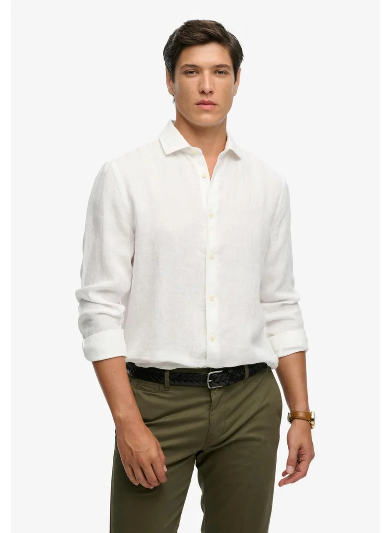 Riviera Long Sleeve Linen Shirt
