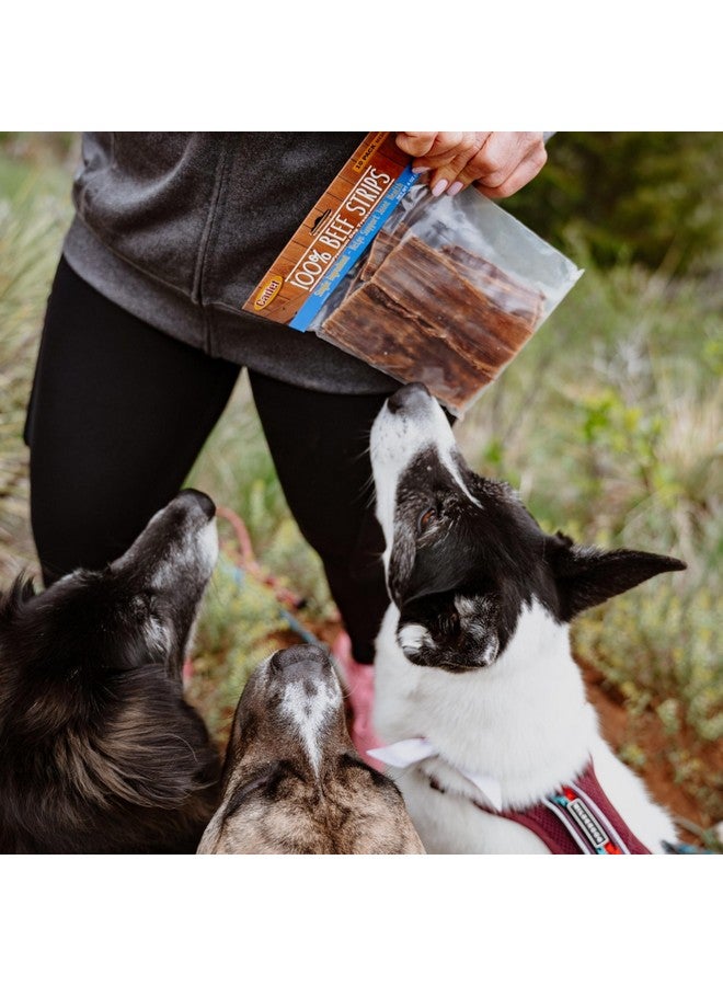 Cadet 100% Beef Strips Dog Chew Sticks, Long-Lasting Single-Ingredient Natural Treats, High-Protein, Perfect for Small & Large Breeds, 12 oz - Image 1