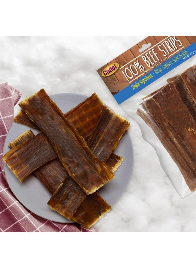 Cadet 100% Beef Strips Dog Chew Sticks, Long-Lasting Single-Ingredient Natural Treats, High-Protein, Perfect for Small & Large Breeds, 12 oz - Image 3