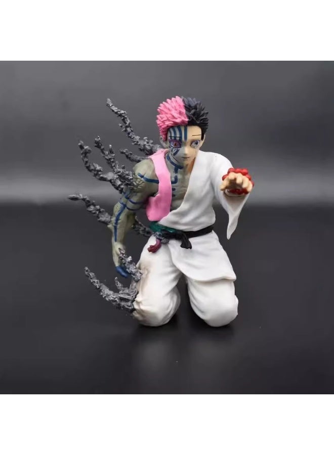 general Demon Slayer desktop decoration Akaza character model collection Decoration toys gifts for family and friends - Image 1