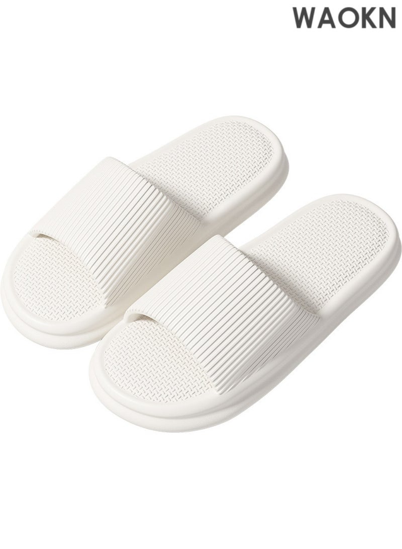 دبليو أيه أو كي أن شبشب جيرزمي كلاود سلايد للنساء والرجال: شبشب منزلي فائق النعومة، وأحذية للاستحمام وحمامات السباحة. صنادل مريحة مانعة للانزلاق، مثالية للصيف، للاستخدام الداخلي والخارجي، وعلى الشاطئ. تصميم مريح للغاية يجمع بين الراحة والعملية، مثالي للارتداء اليومي في مختلف الظروف. أحذية خفيفة الوزن ومتعددة الاستخدامات تناسب جميع الأذواق. - Image 1