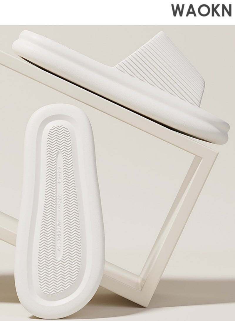 دبليو أيه أو كي أن شبشب جيرزمي كلاود سلايد للنساء والرجال: شبشب منزلي فائق النعومة، وأحذية للاستحمام وحمامات السباحة. صنادل مريحة مانعة للانزلاق، مثالية للصيف، للاستخدام الداخلي والخارجي، وعلى الشاطئ. تصميم مريح للغاية يجمع بين الراحة والعملية، مثالي للارتداء اليومي في مختلف الظروف. أحذية خفيفة الوزن ومتعددة الاستخدامات تناسب جميع الأذواق. - Image 5