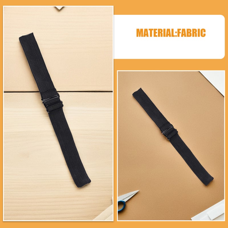 8pcs Elastic Bands For Wigs: Adjustable Elastic Wig Headbands - Non Bands For Securing And Comfortable All-Day Wear - Image 2