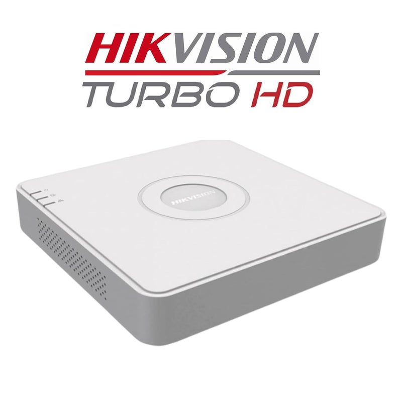 HIKVISION مسجل فيديو رقمي 4 قنوات بدقة عالية كاملة، 2 ميجابكسل كاميرتين (1 خارجية و1 داخلية) [رؤية ليلية ملونة + ميكروفون مدمج + ضوء مزدوج ذكي + كشف الحركة] + 500 جيجابايت HDD + 4 قنوات SMPS، كابل USEWELL + مجموعة BNC/DC، أبيض - Image 4