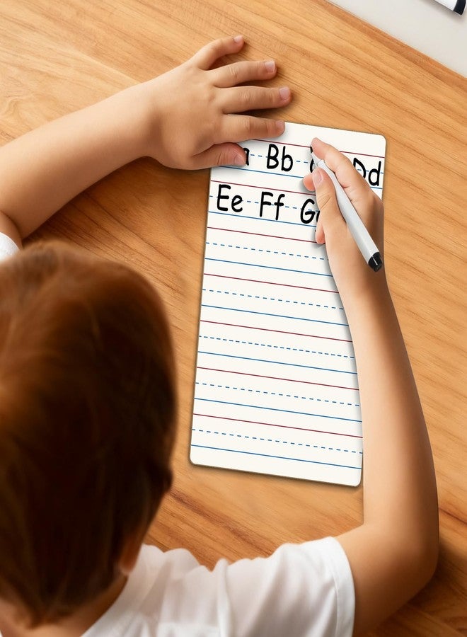 Justification leftBC 12-Pack Dry Erase Boards, Double-Sided Mini Whiteboards with Lines for Kids, Students, Teachers - 6"x9" Lined Whiteboards for Math & English Writing Practice, Classroom Essentials - Image 5