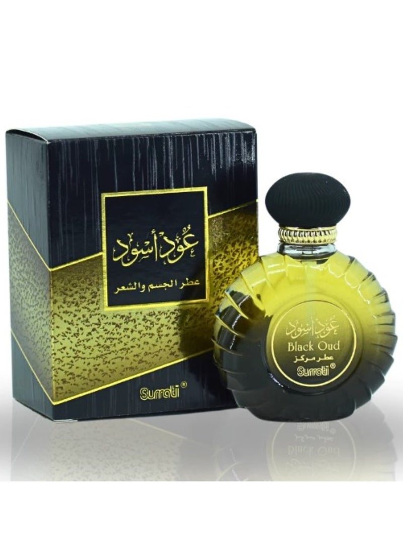 سوراتي عطر عود اسود 100مل - Image 1