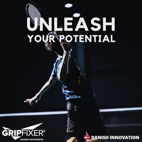 GRIPFIXER Badminton Ensures the Correct Grip The Ultimate Training Equipment Teaching aid Danish Innovation SmallRight - Image 3