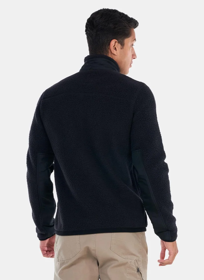 Timberland Men's Mix Media Sherpa Fleece Jacket
