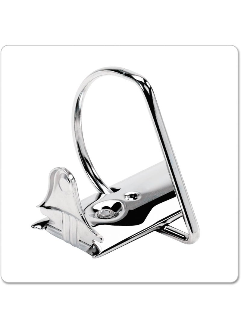 Cardinal Cardinal Performer 3-Ring Binder, 4", Non-Locking Slant-D Rings, 835-Sheet Capacity, ClearVue Presentation Binder, Nonstick, PVC-Free, Black (17811CB)  - Image 4