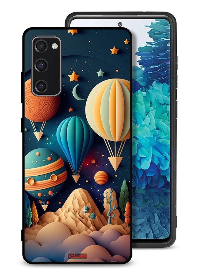 Tolwak Samsung Galaxy S20 FE Protective Case Cover Perrashut Art - Image 1